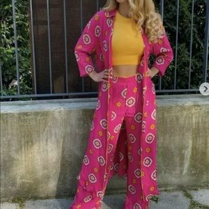 ZARA LIMITED EDITION PRINTED OVERSIZED SHIRT
